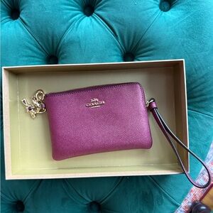 Coach Mulberry Wristlet